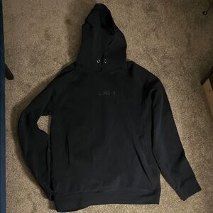 Austin Reed Black Hoodie with London Detail